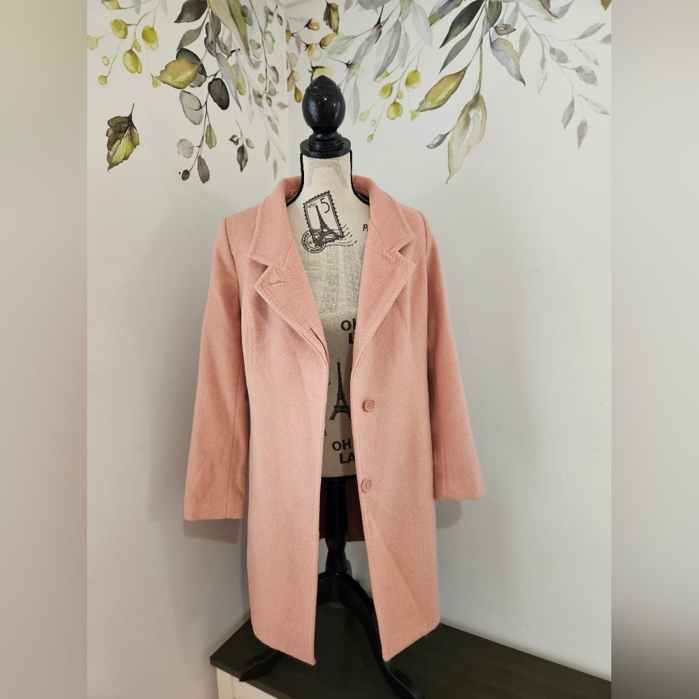 Pink coat great condition WHBM